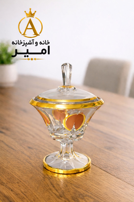 قندان کریستالی اصل آلمان