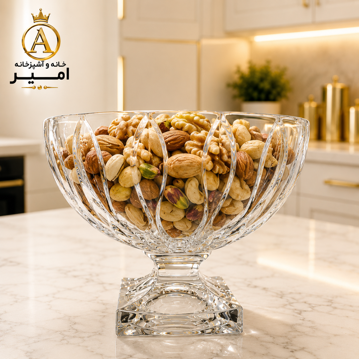 آجیل خوری کریستالی روگاشکا