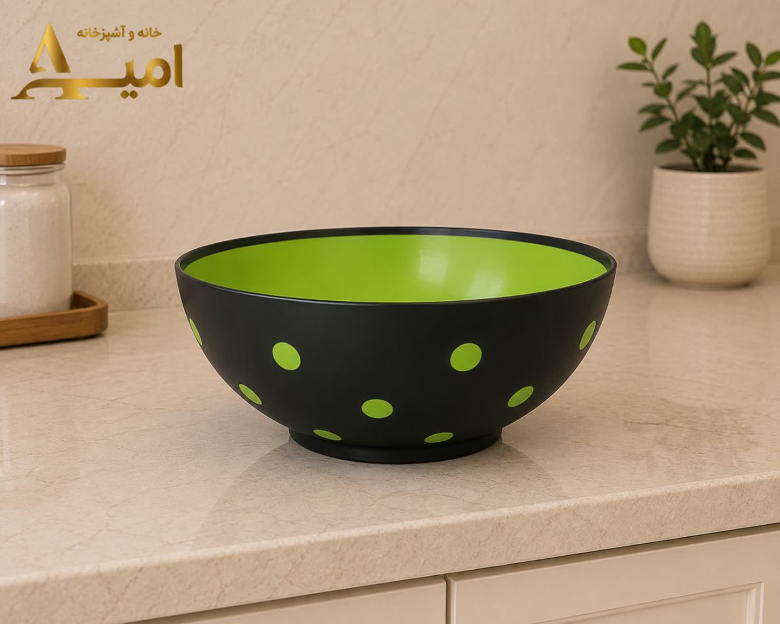 ظرف خالدار پلاستیکی گرد